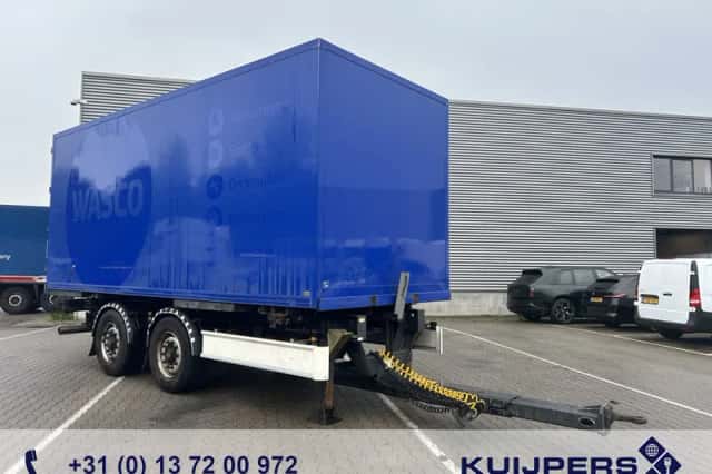 Harley-Davidson TWP180 LZV Wipkar Mid Axle Trailer Coupling BPW Disk BDF Box 6.5 mtr (2016) thumbnail 1