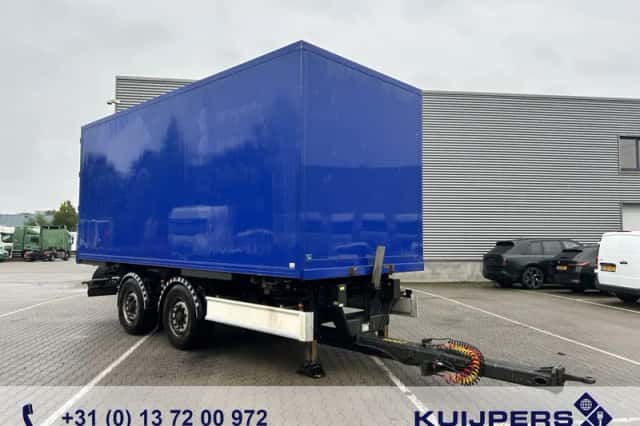Harley-Davidson TWP180 Wipkar Mid Axle Trailer BPW Disk BDF Box 6.5 mtr (2016) thumbnail 1