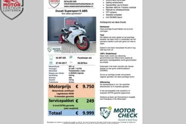 Ducati Supersport (2017) thumbnail 3