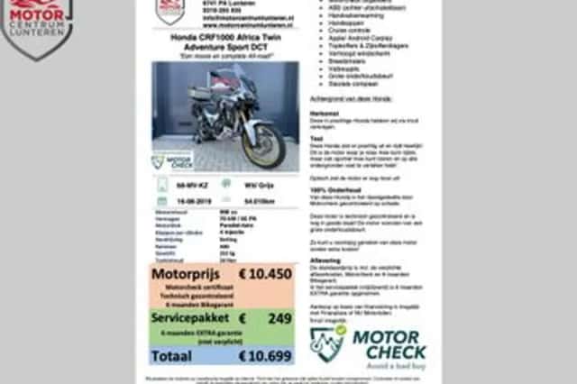 Honda Africa Twin (2019) thumbnail 3