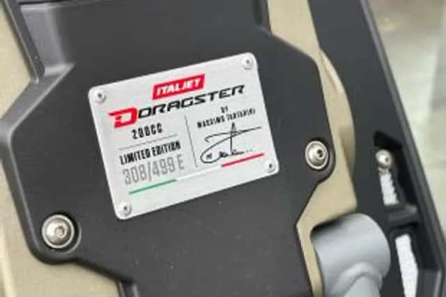 Italjet - Scooter Dragster 200 *FirstEditionLimited 308/499* (2021) thumbnail 4