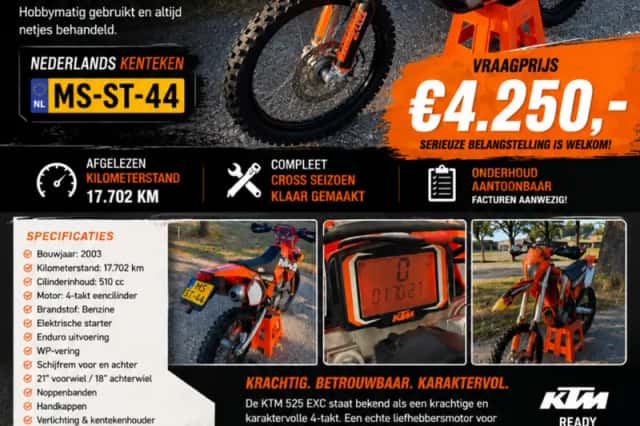 KTM 525 EXC (2003) thumbnail 2