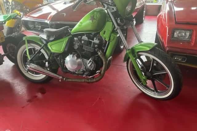 Kawasaki LTD 450 voor bij (1986) thumbnail 1