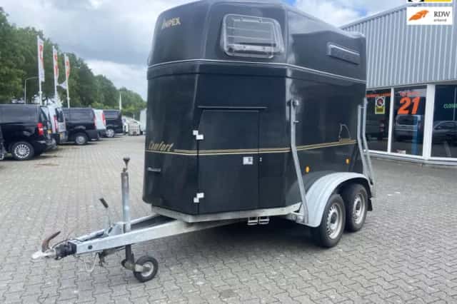 Boeckmann CS 2 paardstrailer met zadelkamer (2002) thumbnail 1