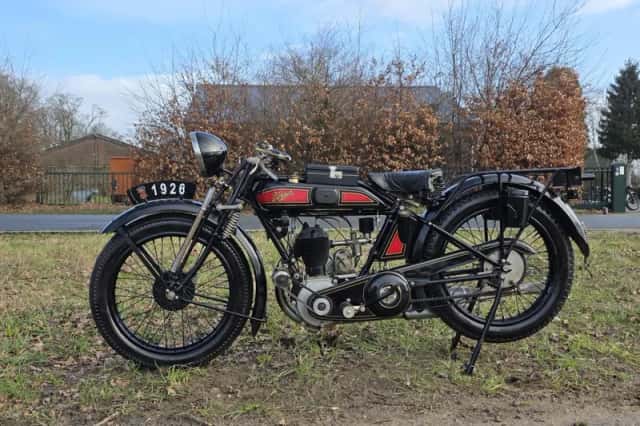 Terrot HS 350cc sv with belgian registration papers (1928) thumbnail 4