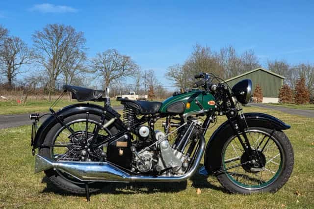 BSA Bsa 600cc ohv Sloper M35-11 danisch papers (1935) thumbnail 1