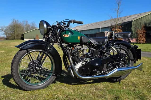 BSA Bsa 600cc ohv Sloper M35-11 danisch papers (1935) thumbnail 3