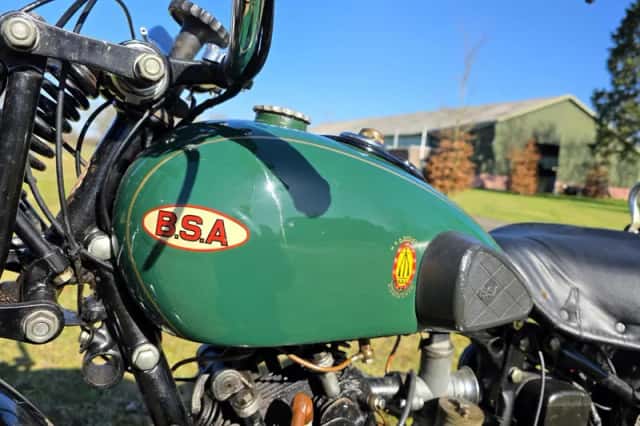 BSA Bsa 600cc ohv Sloper M35-11 danisch papers (1935) thumbnail 4