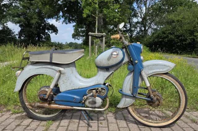Miele Moped K52/2G dutch registration papers (1960) thumbnail 1