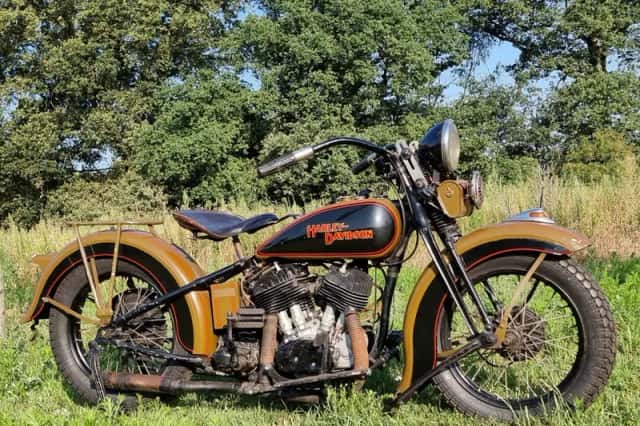 Harley-Davidson Ultra-rare VH 80Ci 1340 with reverse only 305 built (1936) thumbnail 2