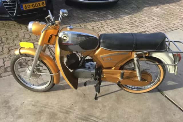 Zündapp Bromfiets GTS 50 goudhaantje (1973) thumbnail 2