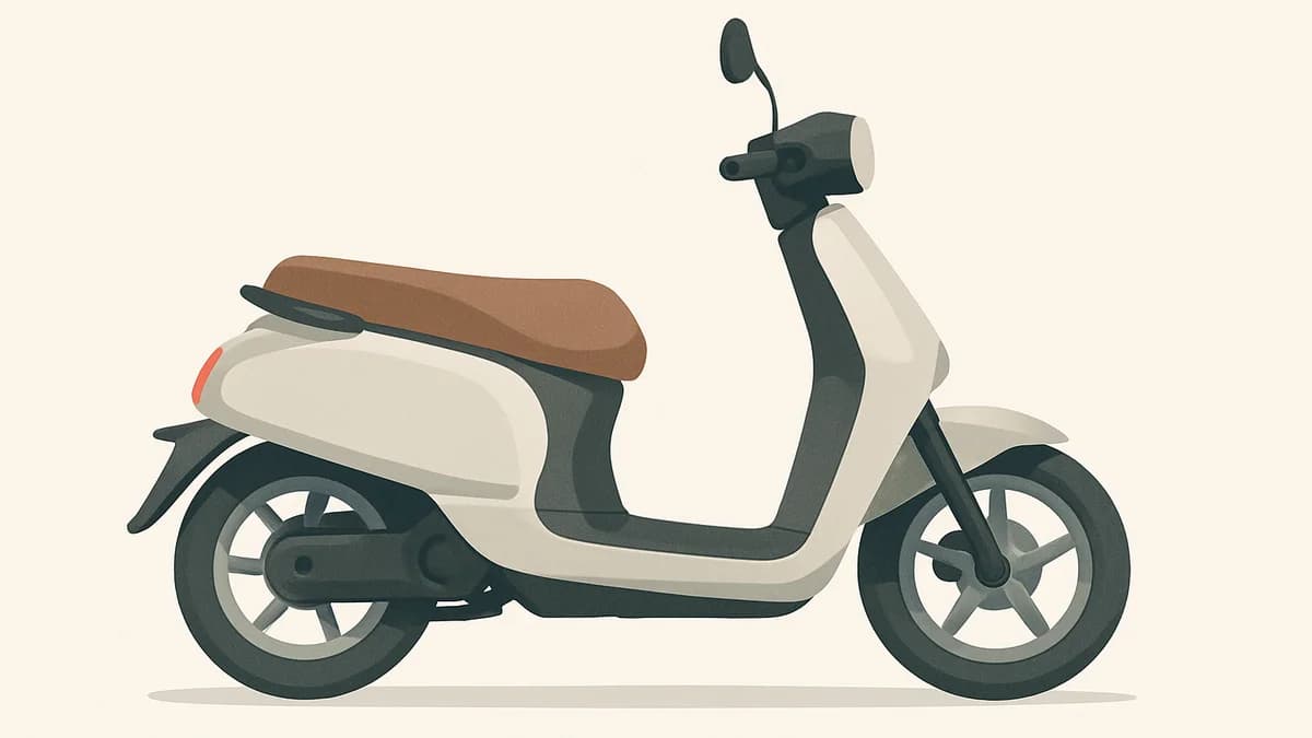 Amersfoort biedt subsidie voor overstap naar elektrische scooters (AI-illustratie)