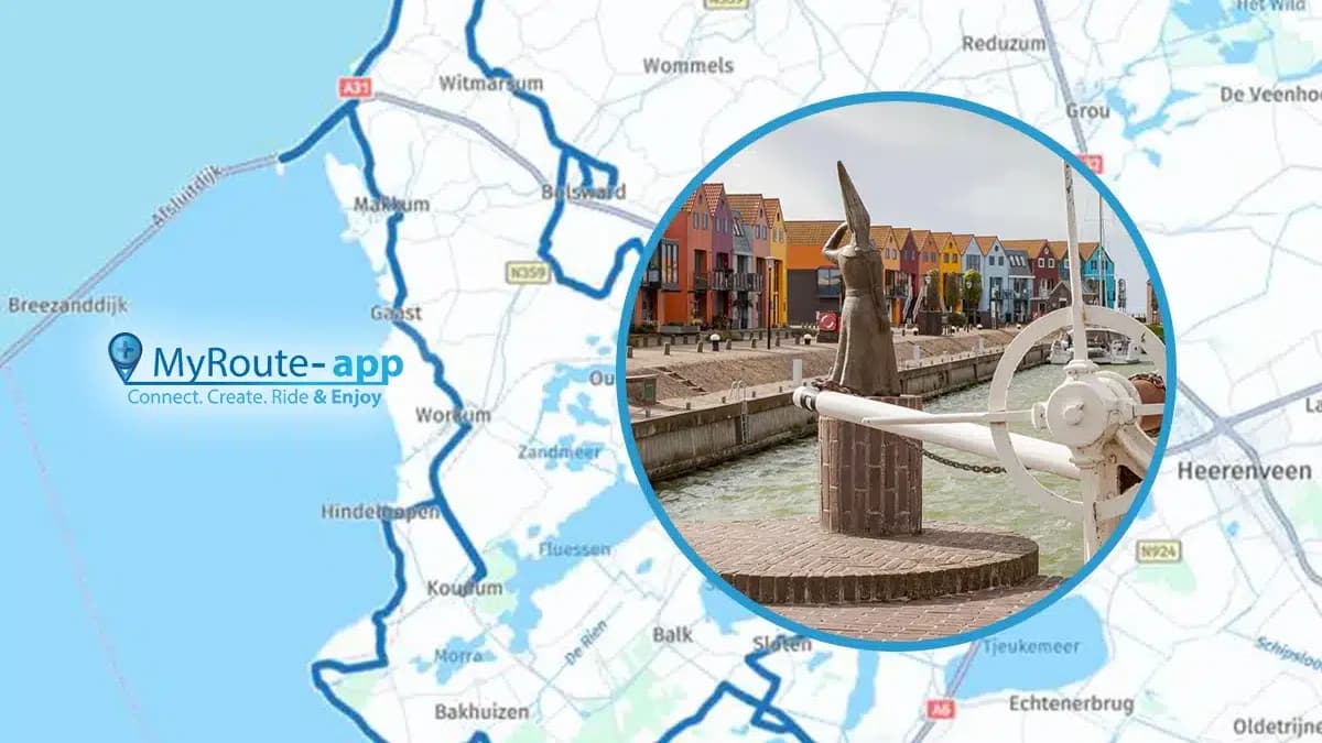RIDERS Provincietour Friesland start vanuit Sneek