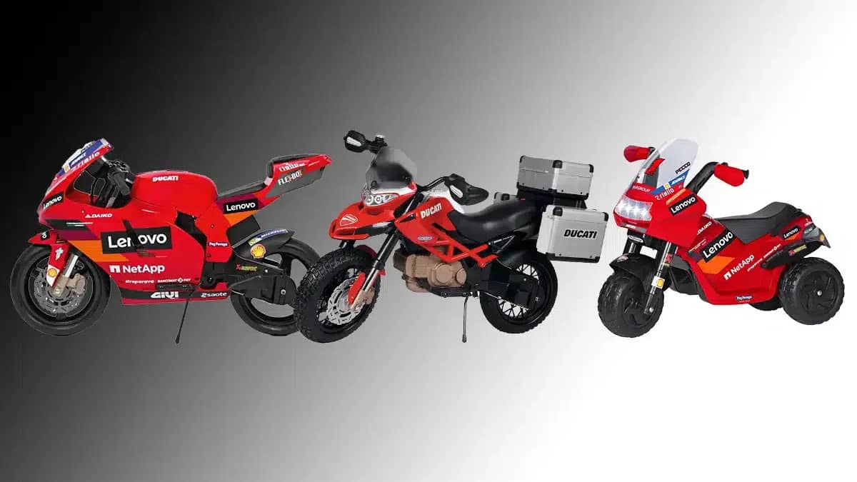 Ducati en Peg Perego lanceren elektrische motoren voor kinderen