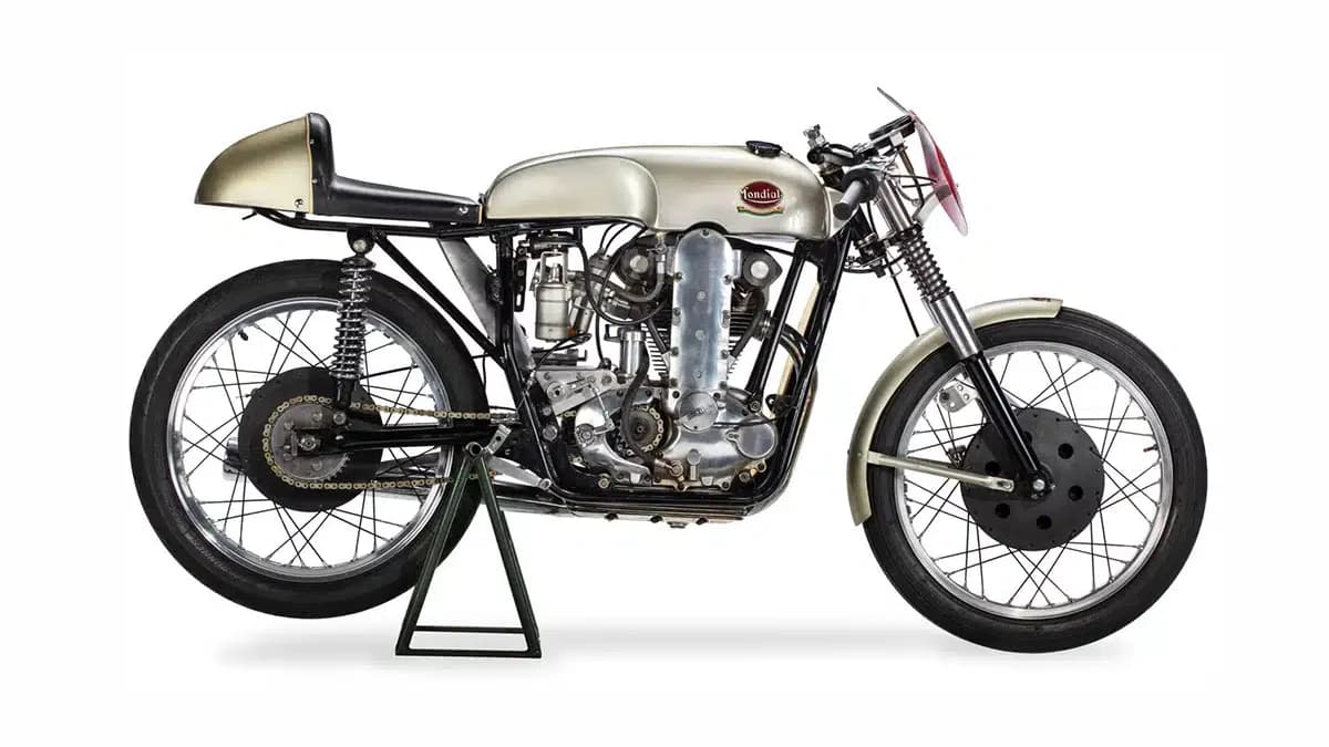 F.B. Mondial Bialbero 250: Een Historische Italiaanse Motorfiets