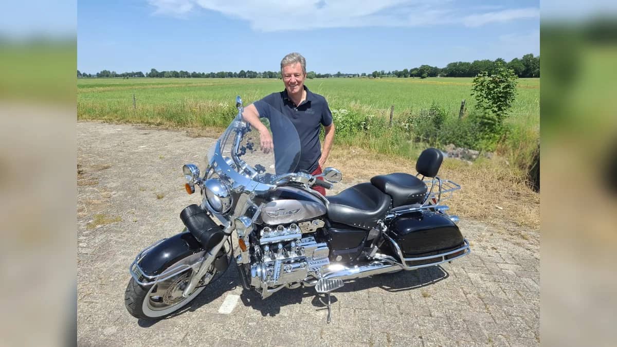 Honda Valkyrie-rijders ontmoeten elkaar in Soest