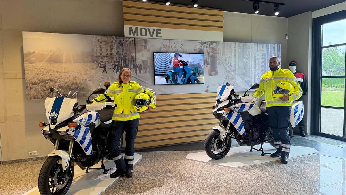 ILT kiest Yamaha TRACER 9 GT voor toezicht op vrachtwagenheffing