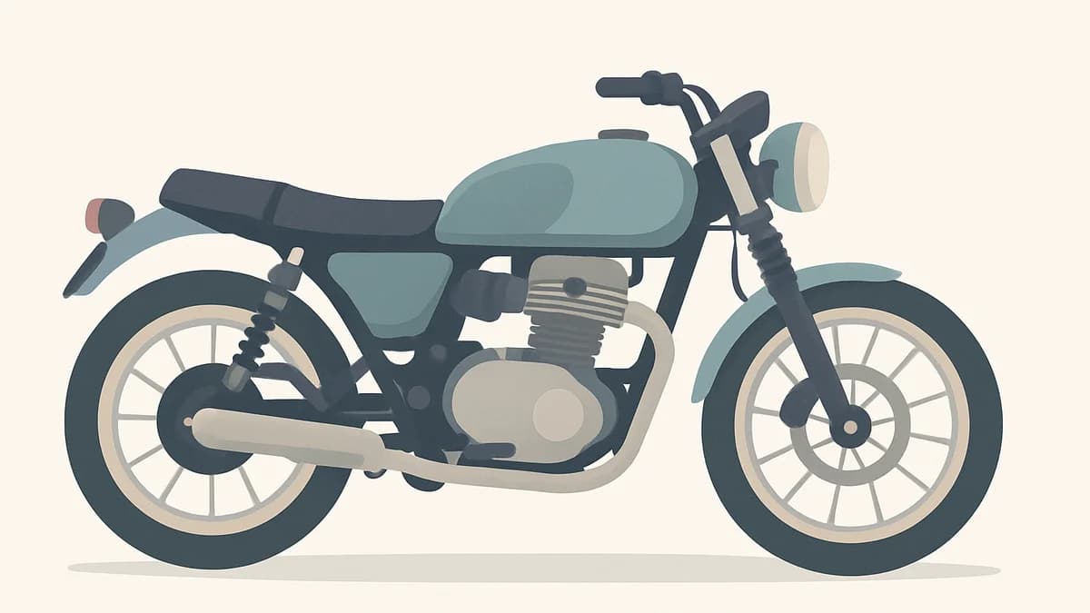 Motorrijder met voorlopig rijbewijs ontvlucht politie, krijgt boete (AI-illustratie)