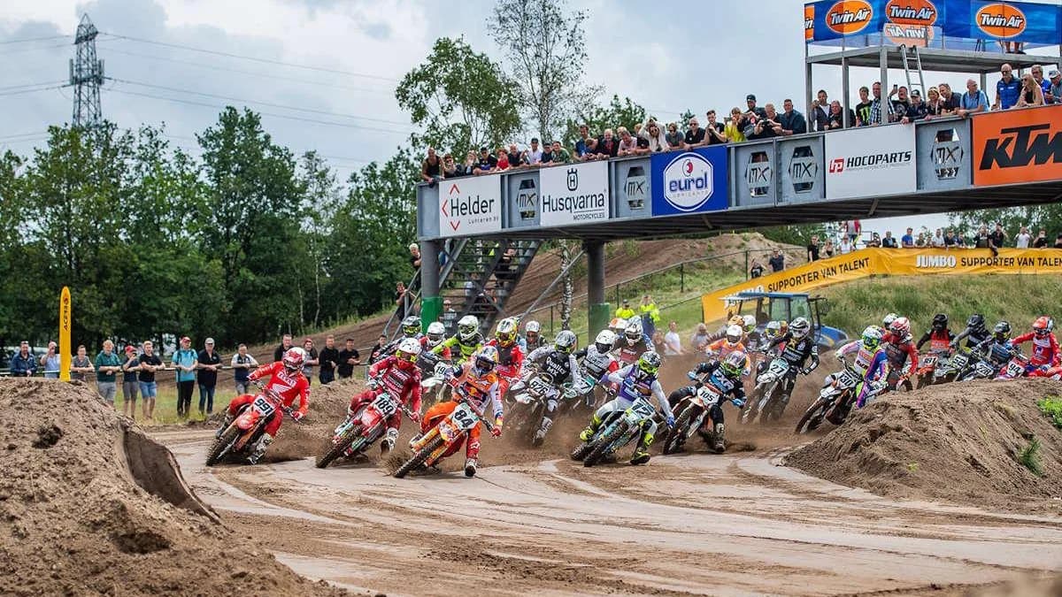 Nederlandse rijders in actie tijdens MXGP Arnhem op 22 en 23 augustus