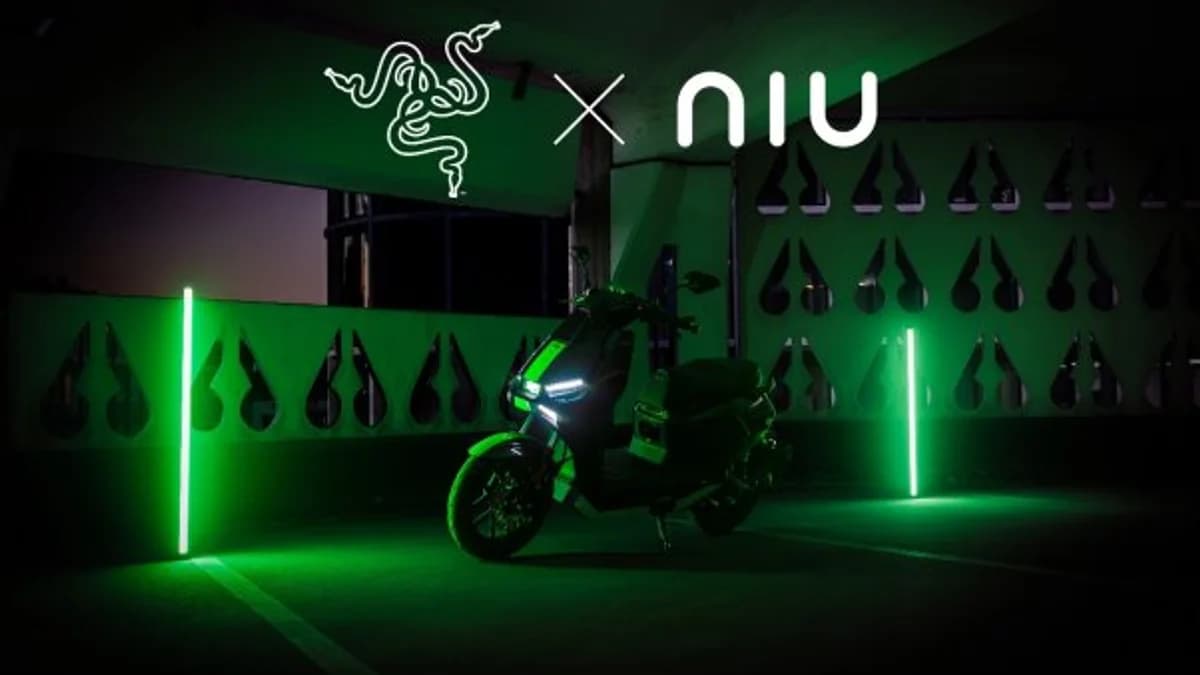 NIU en Razer lanceren speciale FQiX-scooter