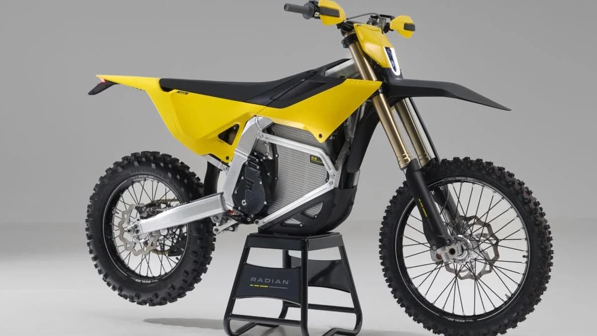 Radian lanceert elektrische EXR enduro-motorfiets in Nederland