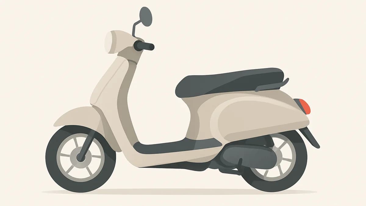 Stagiair Yinthe (15) krijgt scooter na indruk te maken (AI-illustratie)
