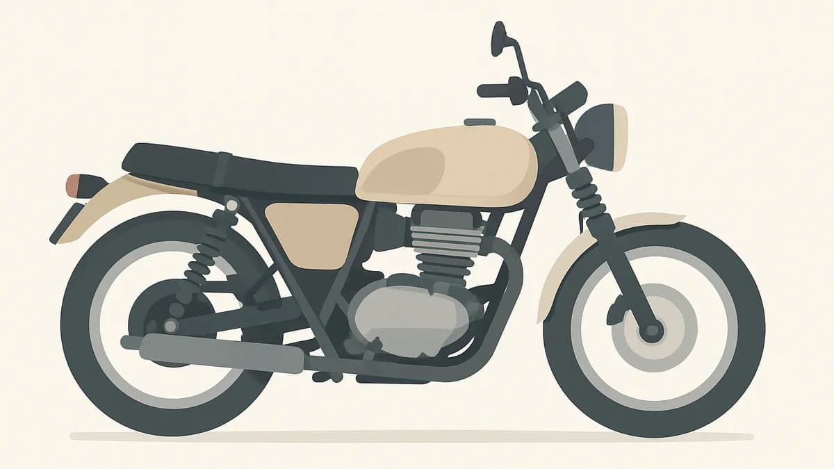 Suzuki introduceert cruise control voor 800cc-modellen (AI-illustratie)