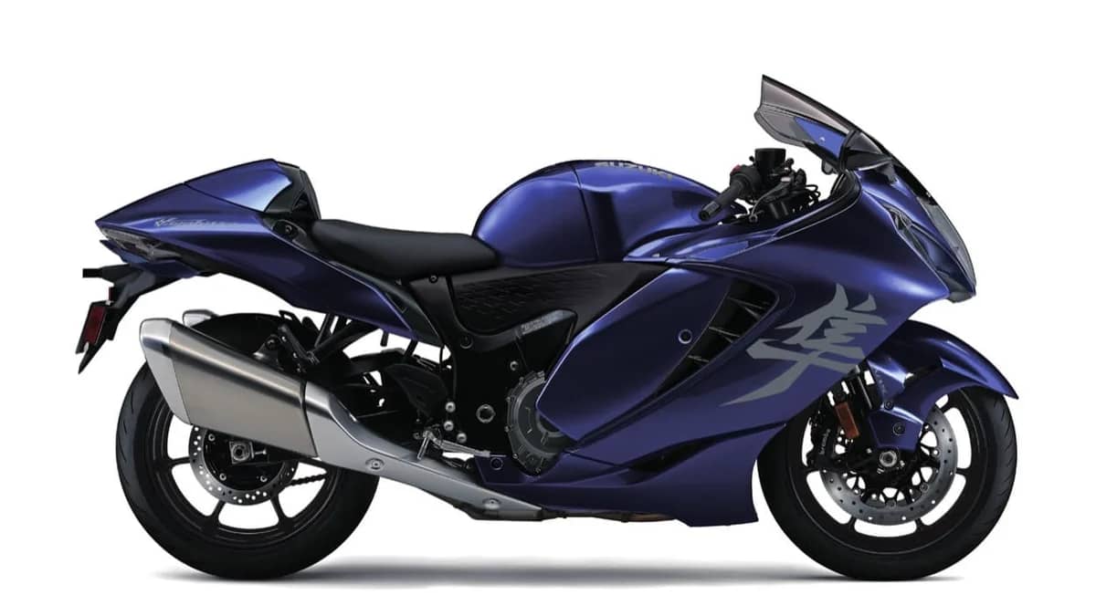 Suzuki Hayabusa GSX-1300R 2027 krijgt nieuwe kleurstellingen