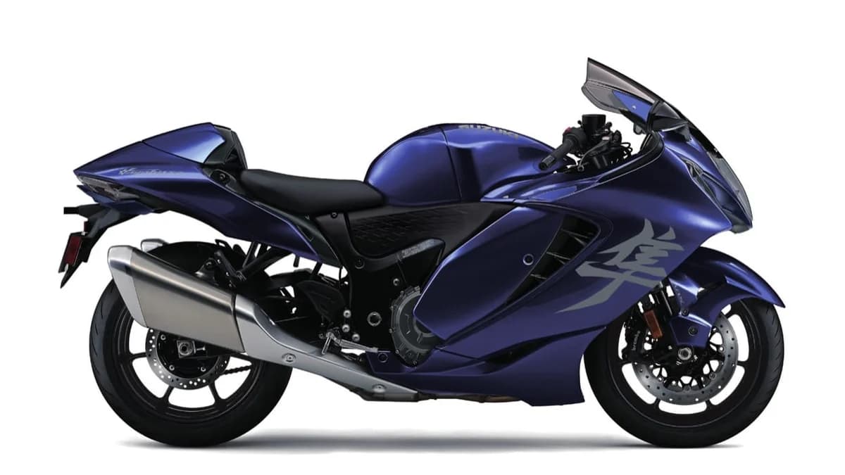 Suzuki Hayabusa GSX-1300R 2027 krijgt nieuwe kleurstellingen