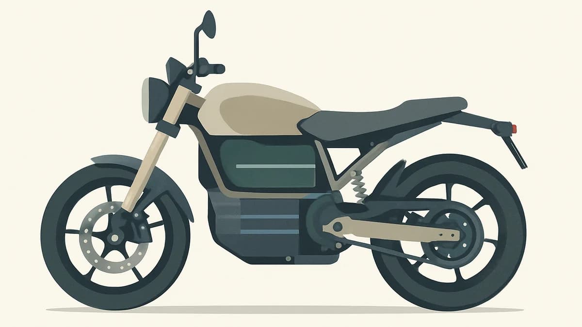 Toekomst van elektrische motorfietsen blijft onzeker (AI-illustratie)