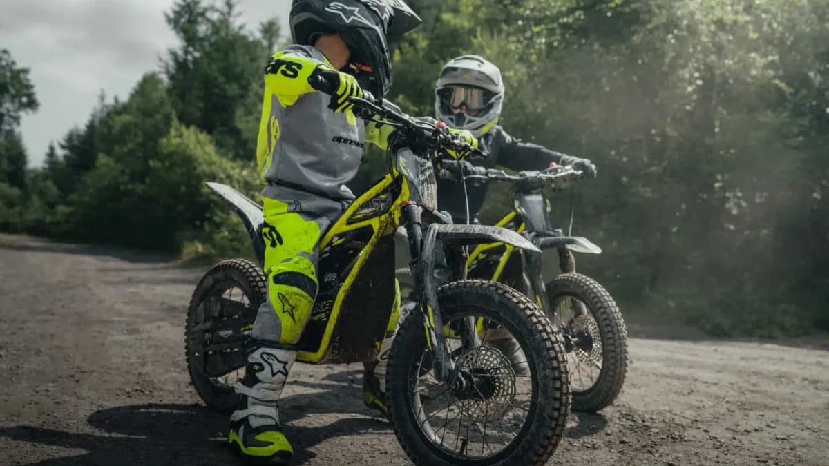 Triumph introduceert elektrische TXP off-road motorfietsen voor jongeren