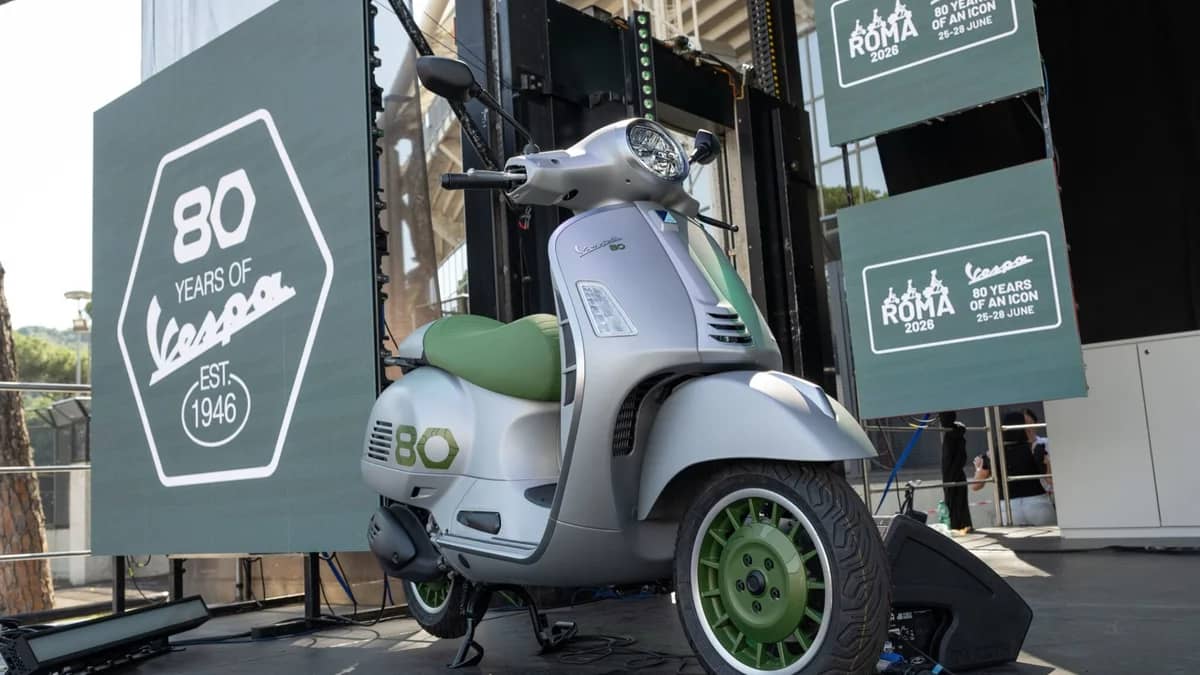 Vespa viert 80-jarig bestaan met Edizione Ottantesimo