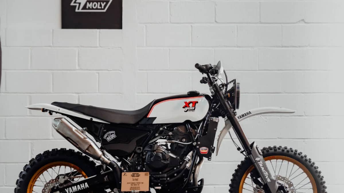 Yamaha Ténéré 700 krijgt retro-look geïnspireerd door oer-XT