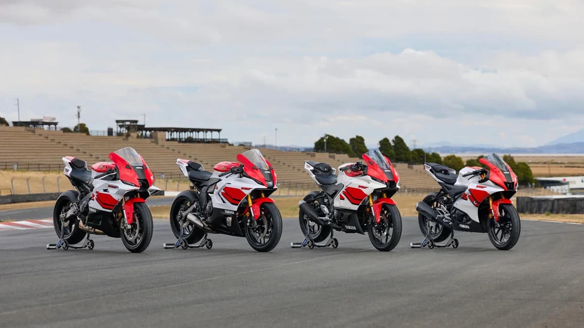 Yamaha viert 70-jarig bestaan met speciale kleurstelling voor supersports
