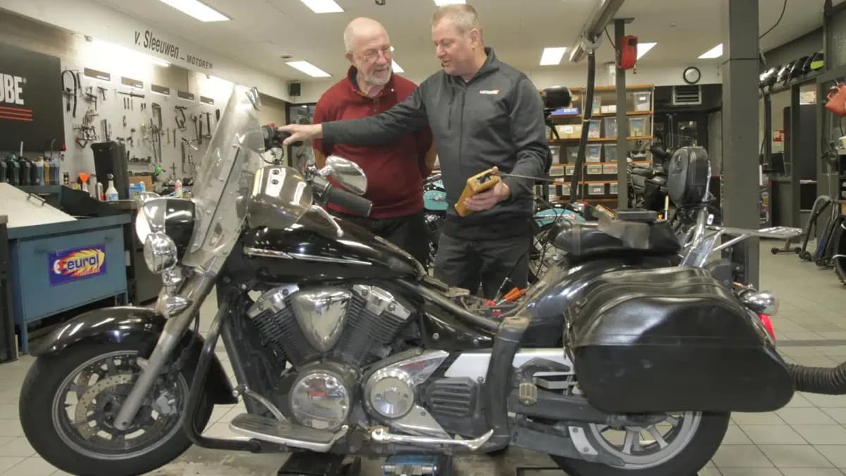 Yamaha XVS1300A Midnight Star bereikt 200.000 km