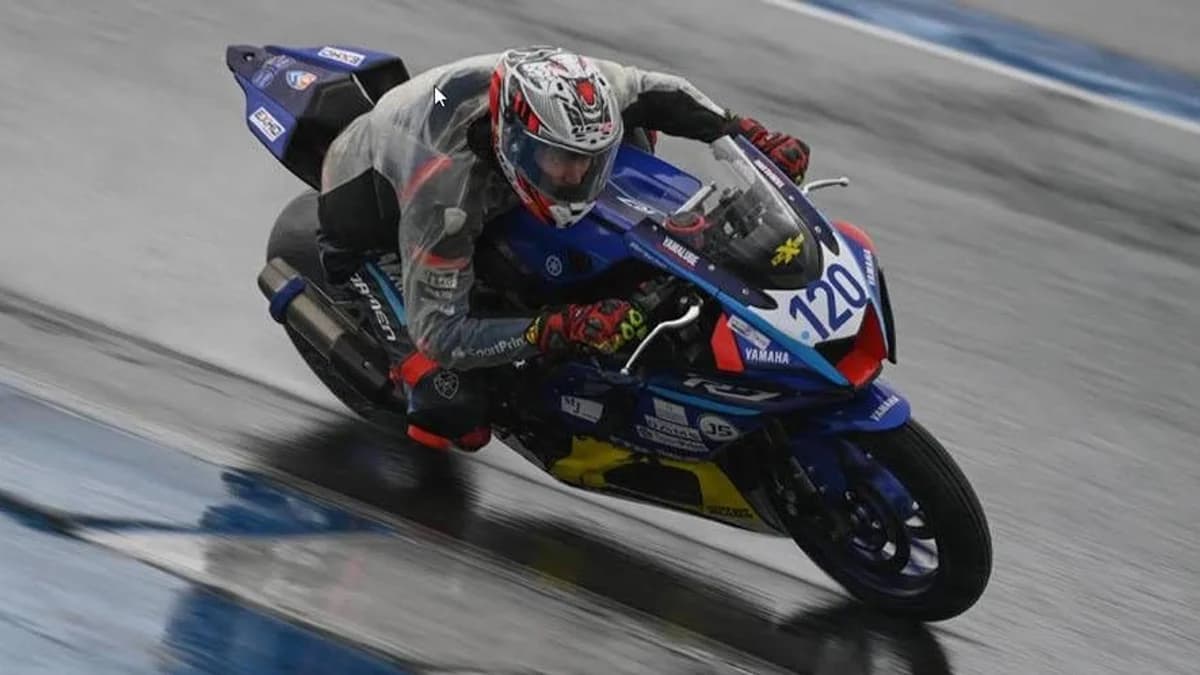 Lars Weterings imponeert op Yamaha R7 tijdens race in Assen