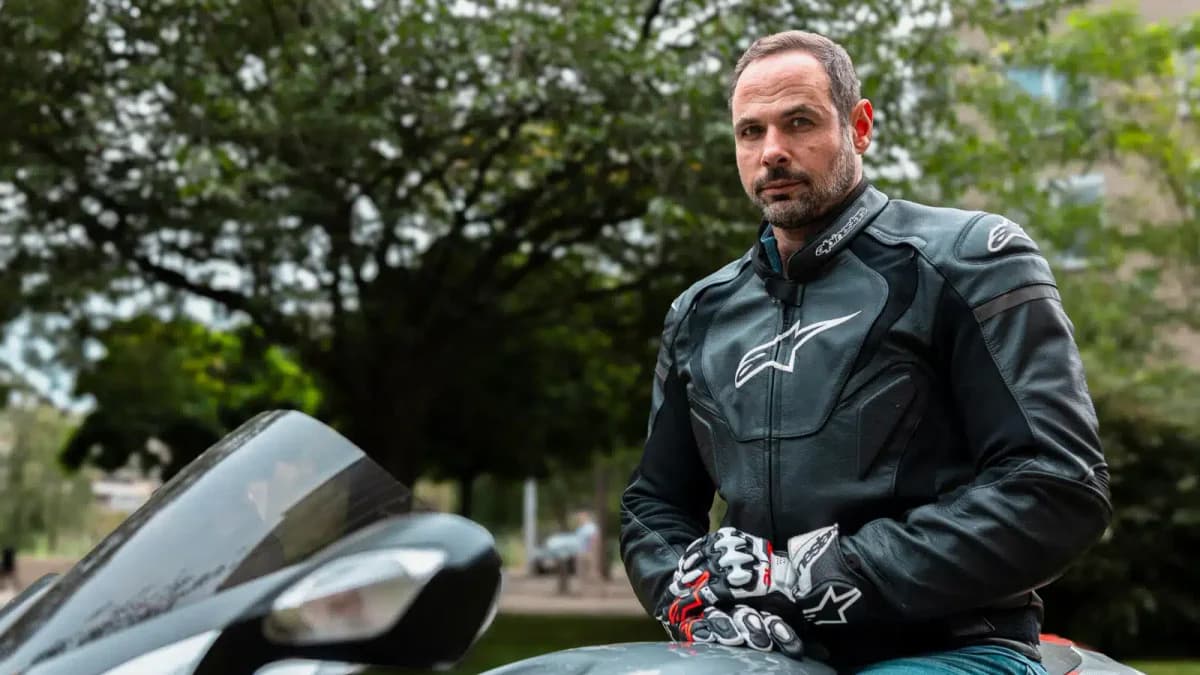 Motorongeluk Idan Ganot benadrukt belang beschermende kleding