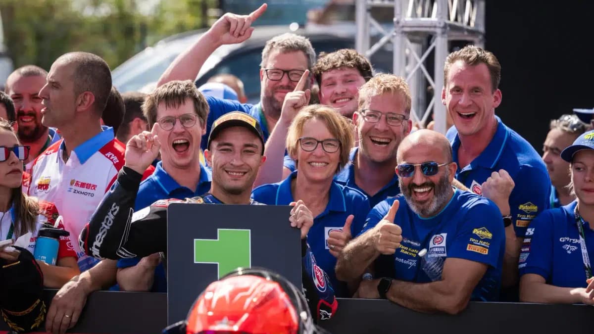 Öncü behaalt eerste overwinning voor Yamaha Ten Kate in Magny-Cours