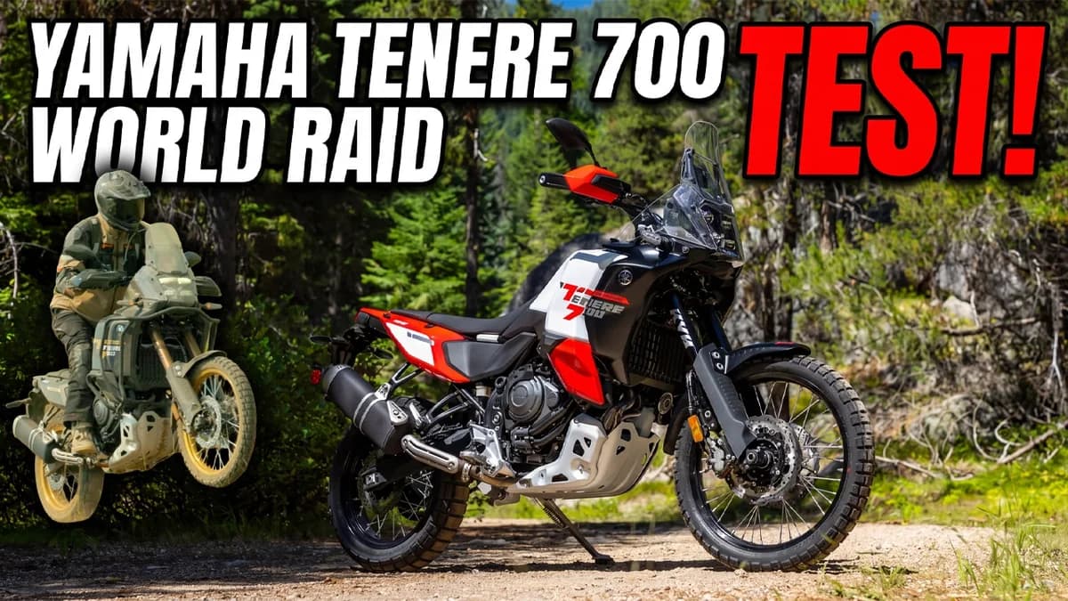 Yamaha Tenere 700 World Raid getest door Dirt Bike Magazine